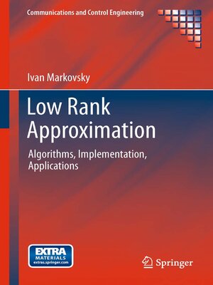 cover image of Low Rank Approximation